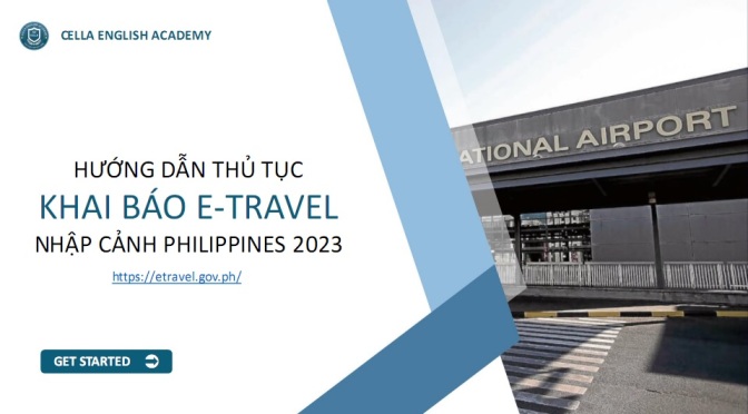 Hướng dẫn transit tại sân bay Manila và khai báo E-Travel mới nhất 10/2023