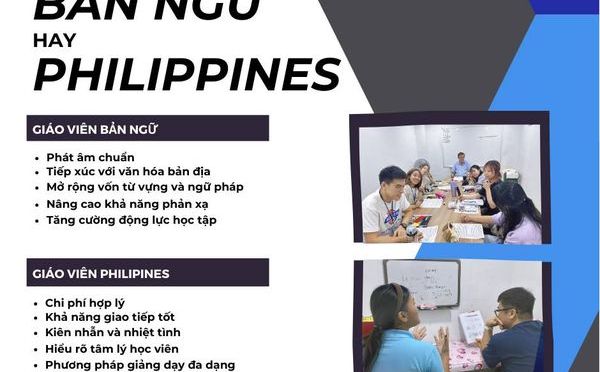 Du học tiếng Anh Philippines: chọn giáo viên bản ngữ hay Philippines?